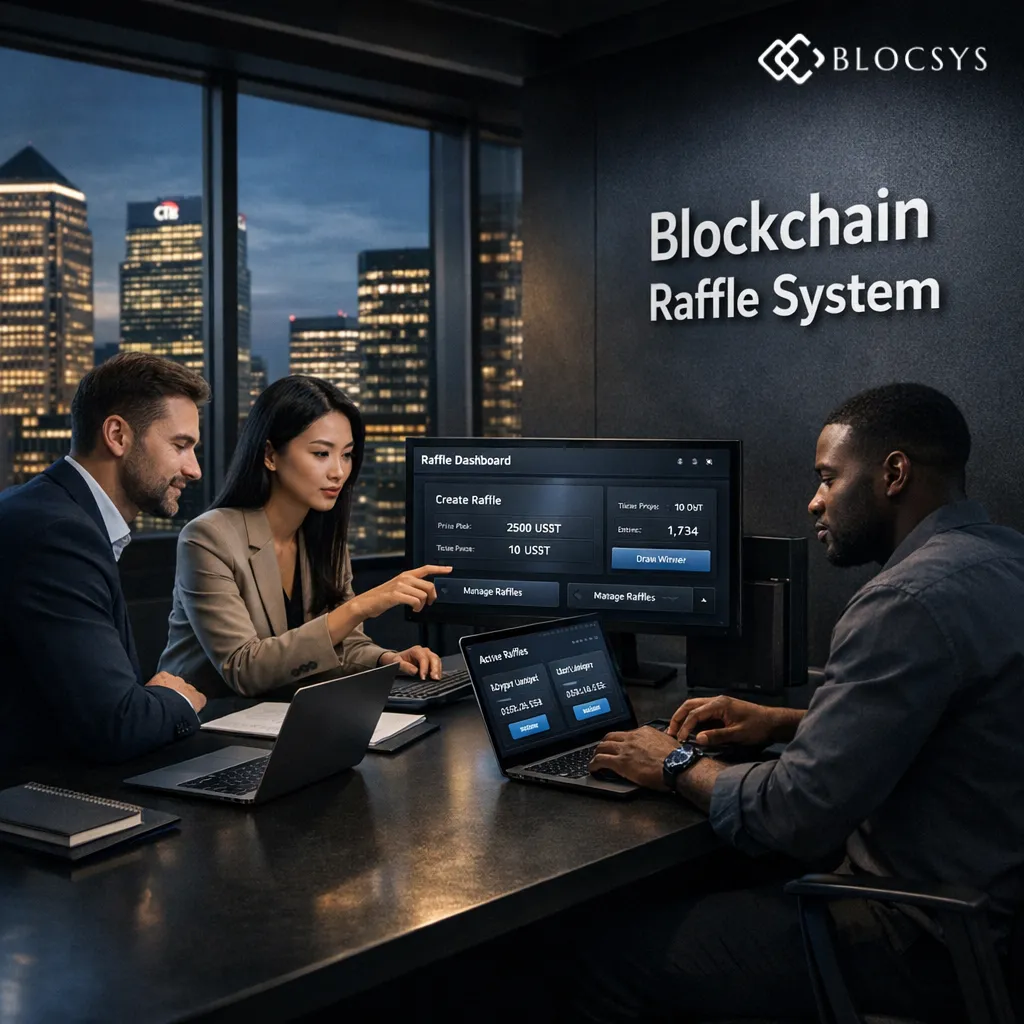 Blockchain Raffle system