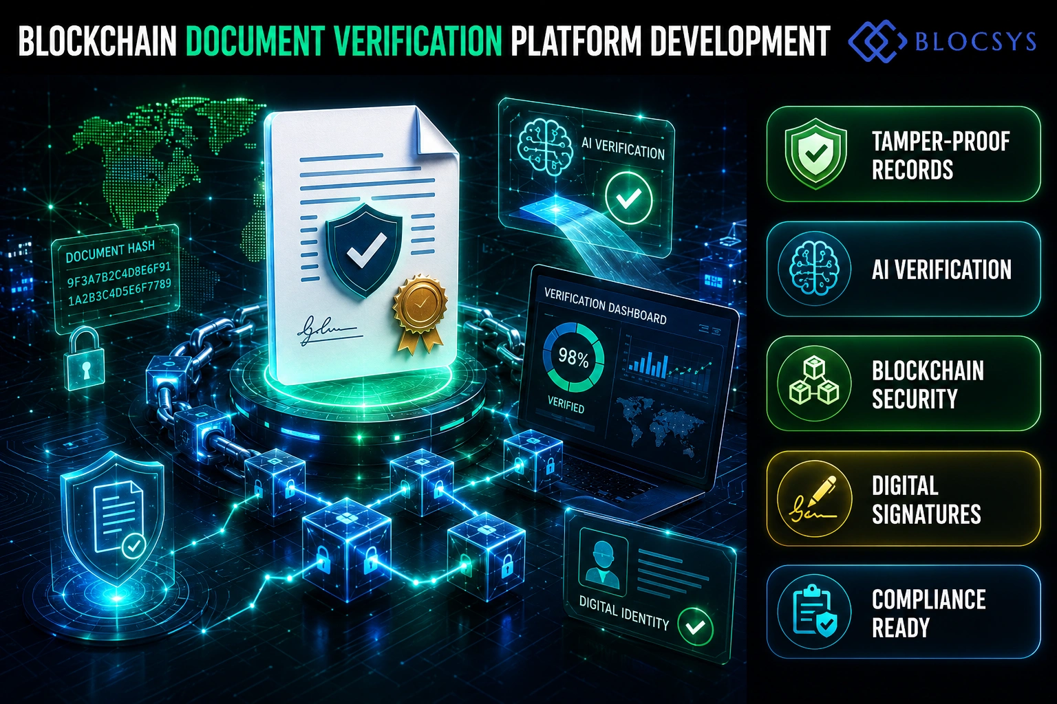 Blockchain Document Verification Platform Development 2026
