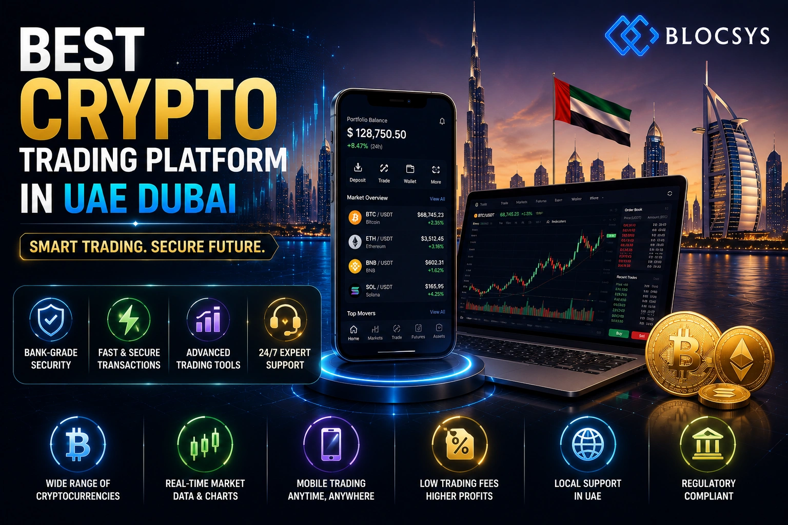 Crypto Trading Platform in UAE Dubai
